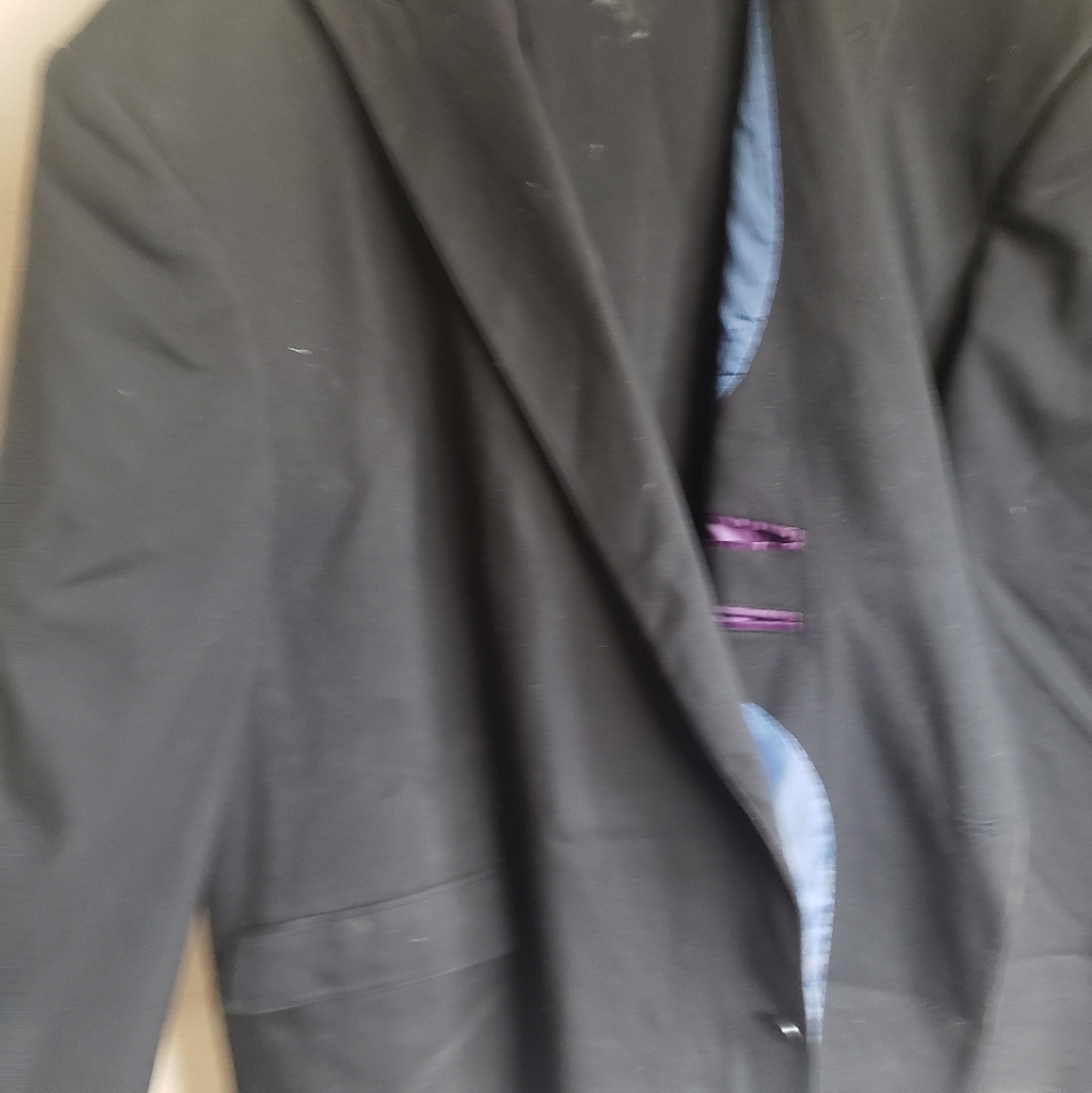 Two piece suit.